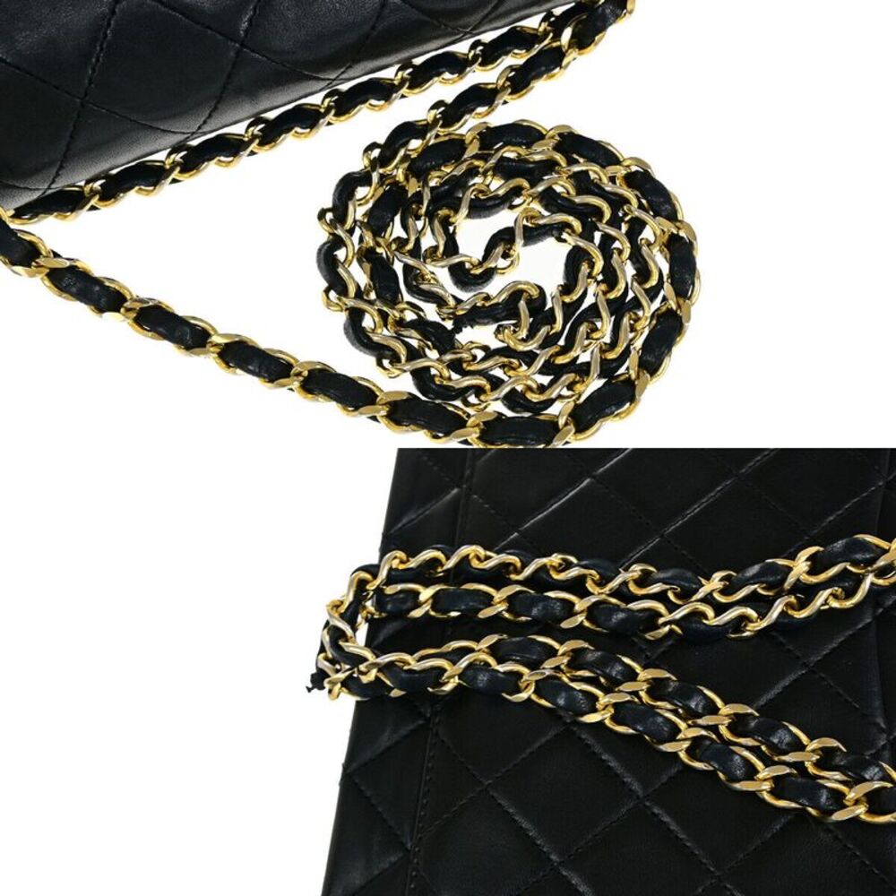 Chanel Timeless Black Leather Shoulder Bag (Pre-Owned) - Picture 12 of 12